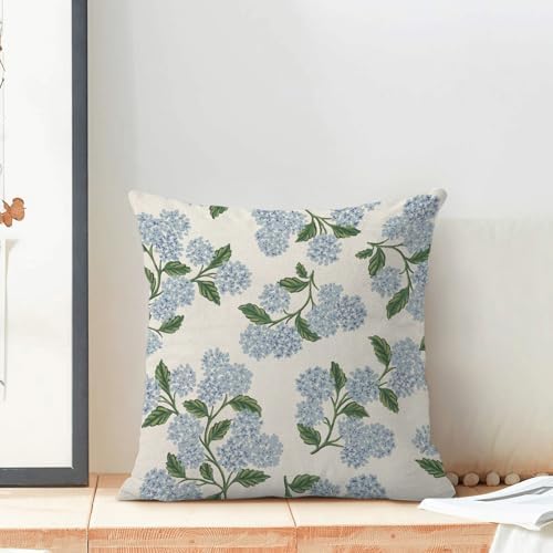 AEIOAE Spring Pillow Covers 16x16 Inch Set of 2, Floral Summer Outdoor Seasonal - Image 3