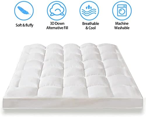 CYMULA Queen Mattress Topper for Back Pain - Image 3