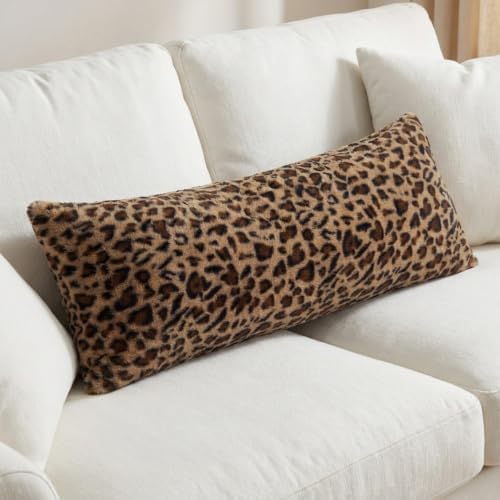 20x54 Leopard Cheetah Print Long Body Pillow Cover - Image 4