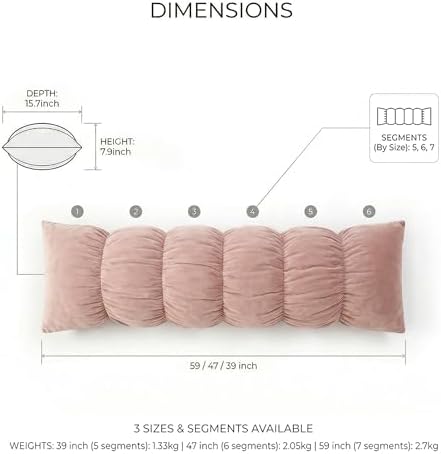 Pat. Pend. Segmented Body Pillow - Image 5