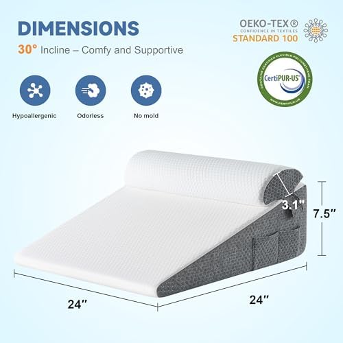 Yojoker Wedge Pillow for Sleeping - Image 5