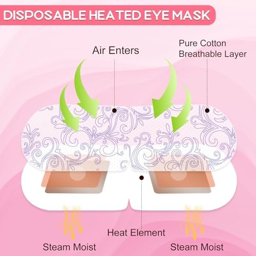 XPCARE 48 Pack Steam Eye Mask Disposable - Image 2