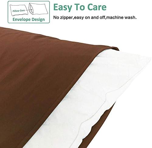 NTBAY Microfiber Queen Pillowcases, 4 Pack, 20 x 30 - Image 3