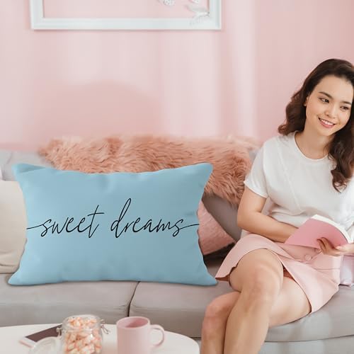 Sweet Dreams Pillow Cover 12x20, Decorative Throw Pillow Covers - Image 4