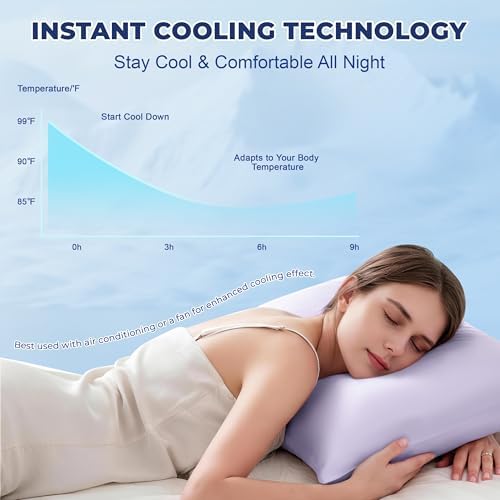 Cooling Pillow Case Standard Size Pillow Cover - Image 2