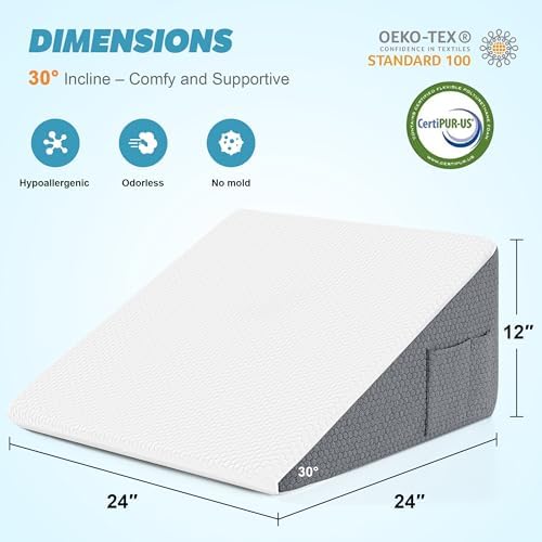 Yojoker Wedge Pillow for Sleeping - Image 2