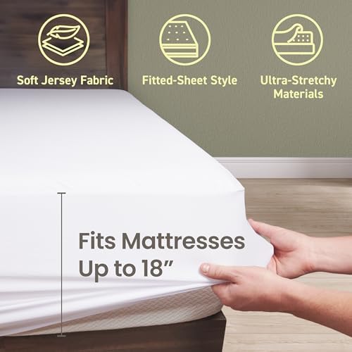 SafeRest Waterproof Mattress Protector King Size - Image 3