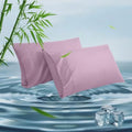 Queen Pillowcases, Cooling Viscose from Bamboo Pillow Covers by ParkdenyMattressProtector