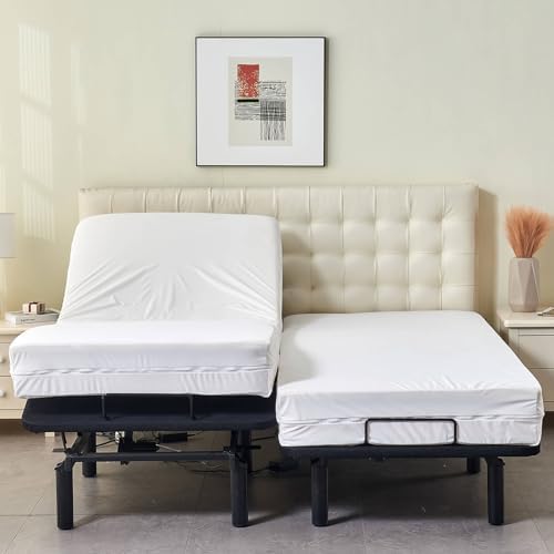 Kingnex Zippered Split King Mattress Protector - Image 4