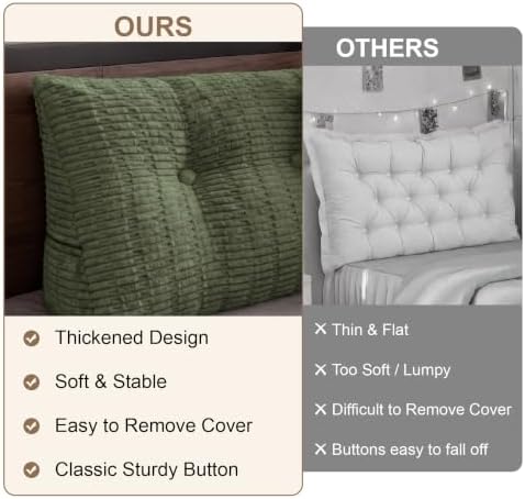 Headboard Pillow King, Triangle Pillows - Image 2