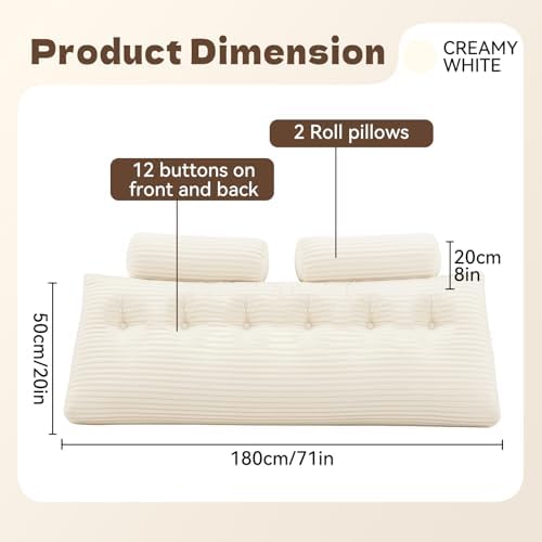Lovehavren Headboard Pillow California King - Image 2