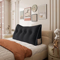 Headboard Pillow Wedge Full Size Large Bolster Pillow by Bncktrd