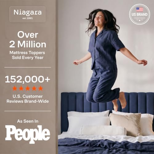 Niagara Sleep Solution Twin Ultra Soft Mattress Topper — Back Pain Relief - Image 5
