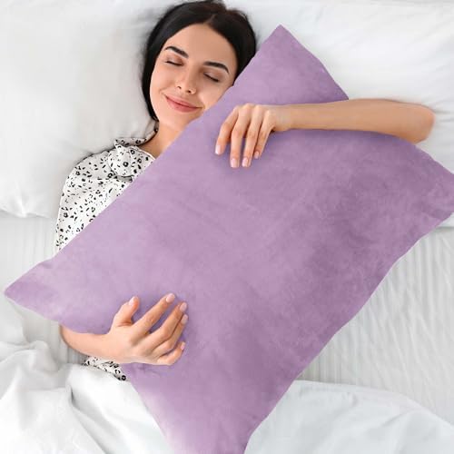 BEDELITE Flannel Pillow Cases Queen Size Set of 2, 20x30 Inches - Image 5