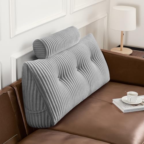 Z-hom Headboard Pillow, Wedge Backrest Cushion, Twin Size, ONE Roll Pillow - Image 2