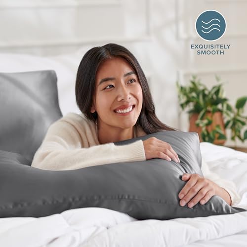 Bare Home Satin Body Pillowcase - Image 2