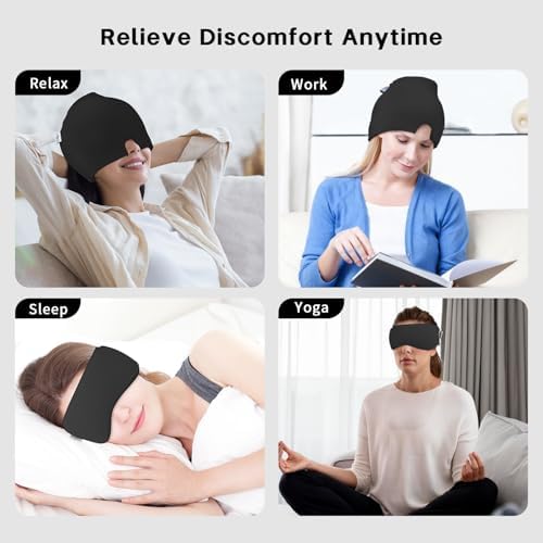 my novel things Migraine Relief Cap, Headache Relief Cap & Cooling Eye Mask - Image 7