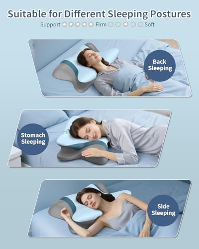 Cervical Pillow for Neck Pain Relief, Ergonomic Neck Pillow for Sleeping - Image 7