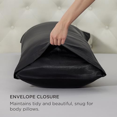 Bedsure Body Pillow Pillowcase, Similar to Silk Pillow Case - Image 5