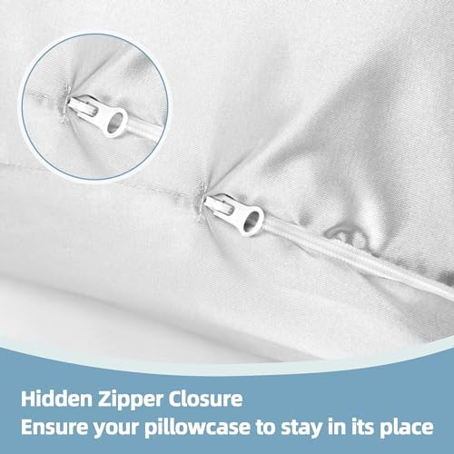 BALAPET Silky Satin Pregnancy Pillow Cover, U Shaped Luxurious Smooth Maternity - Image 4