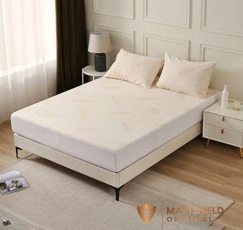 Waterproof Organic Mattress Protector Twin XL Size – Premium Soft Organic - Image 3