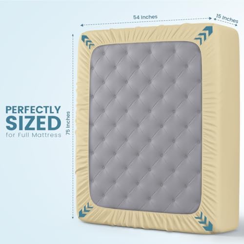 Waterproof Full Size Mattress Protector fits Upto 15" Deep Pocket - Image 4