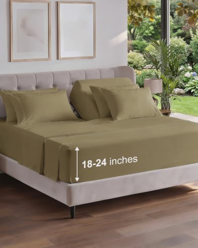 Extra Deep Flex Top Split Head King Sheet Set by CGKUnlimited