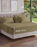 Extra Deep Flex Top Split Head King Sheet Set by CGKUnlimited