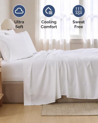 Queen 6 Piece Bed Sheet Set - Image 4