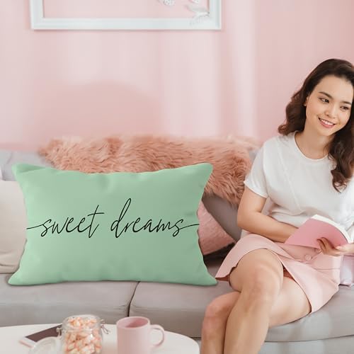 Sweet Dreams Pillow Cover 12x20, Decorative Throw Pillow Covers - Image 4