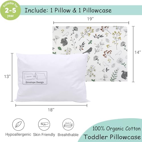 ZPECC Toddler Pillow with Pillowcase - Image 2