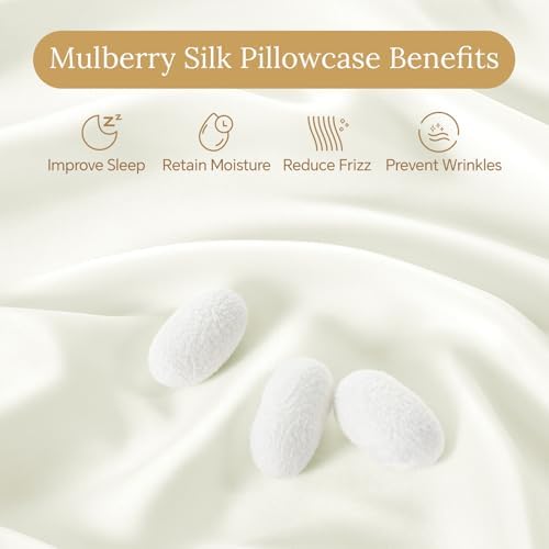 INFIIXSO Silk Pillow Cases 2 Pack, Standard Size, Hidden Zipper - Image 2