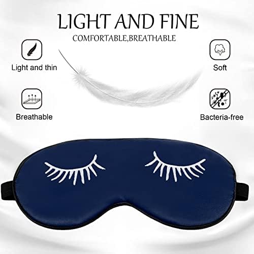 Geyoga 8 Pack Silk Funny Sleep Masks - Image 3