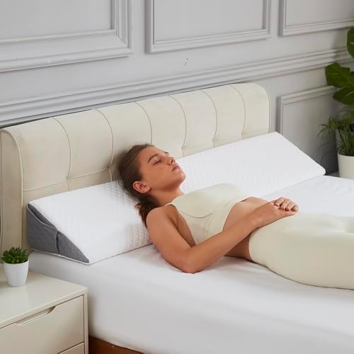 Wedge Pillow Headboard King Size by SweetHomeCollection