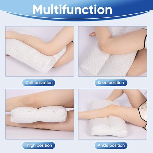 Cooling Knee Pillow for Side Sleeper, 100% Cooling Fabric Pillow for Between - Image 3