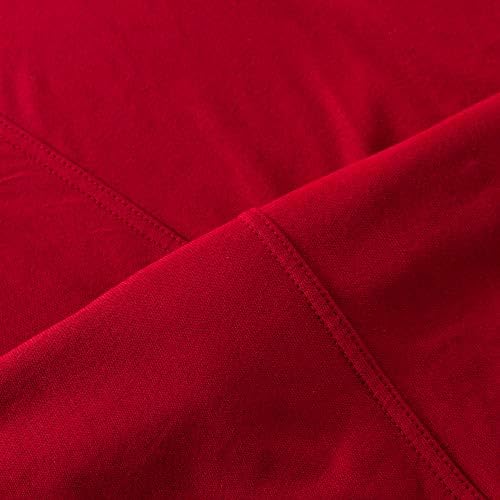 H HOUSEHOLD 100% Jersey Knit Cotton Body Size Pillowcases Set of 1, Super Soft - Image 4