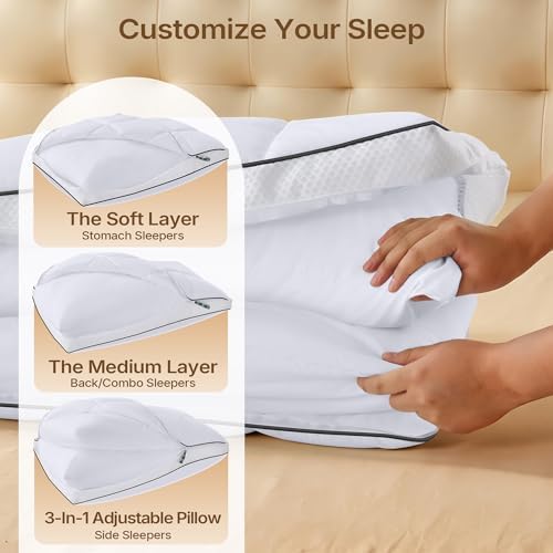 Luxury Adjustable Pillows King Size - Image 4