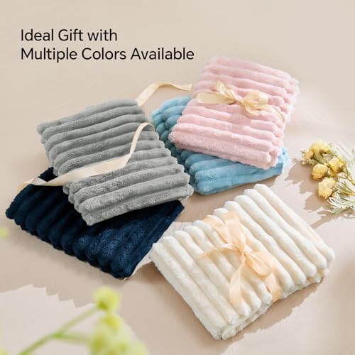 BEDELITE Fluffy Striped Body Pillow Cover - Image 5