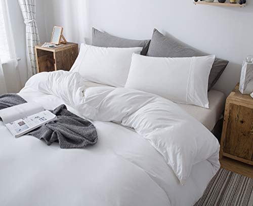 H HOUSEHOLD 100% Jersey Knit Cotton Queen Size Pillowcases Set of 4, Super Soft - Image 6