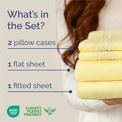 King Size 4 Piece Sheet Set - Image 2