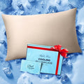 Ultra-Chill Cooling Pillowcase for Hot Sleepers, Softer Than Silk Pillow Cases by RifensHome