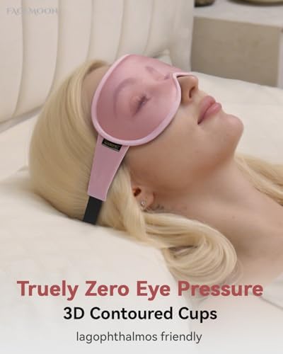 FACEMOON 3D Blackout Weighted Sleep Mask - Image 4