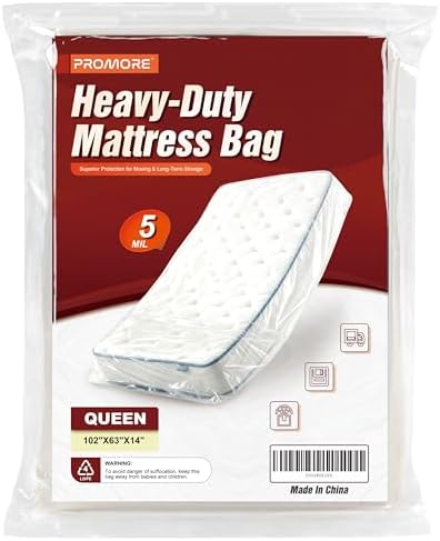 Queen Size Mattress Bag for Moving and Storage by PROMORE