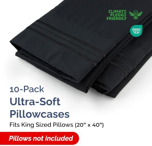King Pillow Cases Set of 10 - Image 2