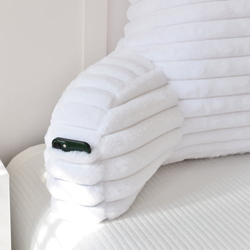 Large Reading Pillow for Adults, Back Support Pillow for Sitting Up in Bed - Image 6