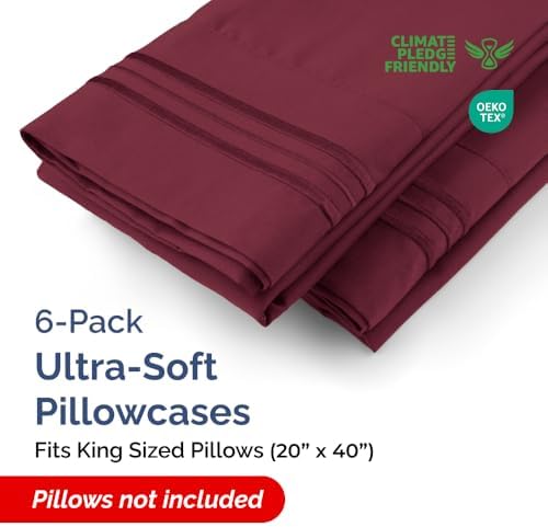 King Pillow Cases Set of 6 - Image 2