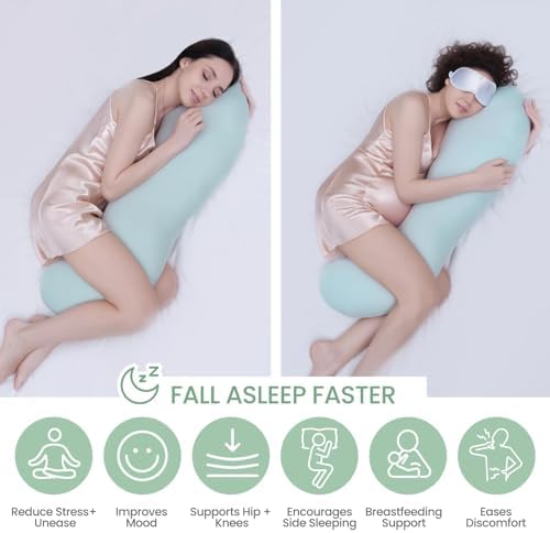 Body Pillows for Adults, Full Body Pillow for Side Sleepers, Long Body Pillow - Image 5