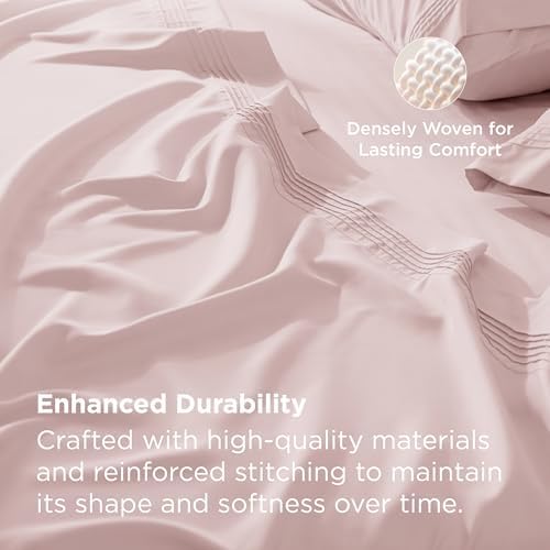 Bedsure Twin XL Sheets Dorm Bedding, GentleSoft Breathable Extra Long Twin - Image 6