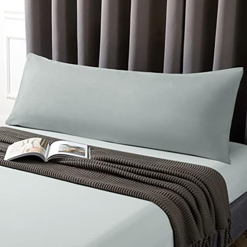 MILVOWOC Brushed Microfiber Body Pillowcases, 20 x 55 Inch - Image 3