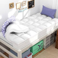 Dorm Room Essentials Dual Layer 5 Inch Memory Foam Mattress Topper Twin XL by ChiXpace